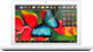 Brilliant LED-backlit display.