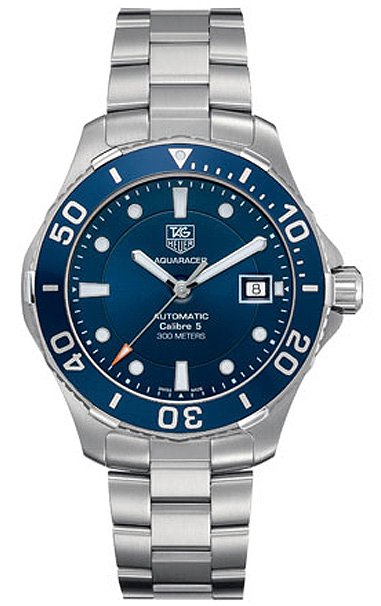 国内好价:Tag Heuer Aquaracer Calibre 5 Automatic Mens Watch WAN2111.BA0822 豪雅TAG Heuer竞潜系列自动机械男表WAN2111.BA0822-奢品汇 | 海淘手表 | 腕表资讯