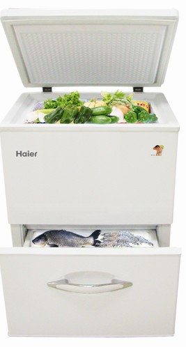 (大商电器)海尔冷柜LW-120HB白_海尔_