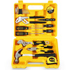 Deli) 3703 multi-function combination toolbox home / repair / hardware tools set 53 sets
Deli) 3703 multi-function combination toolbox home / repair / hardware tools set 53 sets