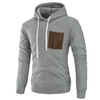 2017 new foreign trade hooded slim casual hoodies