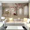 Пользовательские Any Size 3D Wall Murals Обои для гостиной Современная мода Красивые фото Фрески Дерево Стены Бумага Home Decor для гостиной