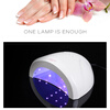 SUNUV 48W Sun One Nail Dryer UV&LED White Light Professional Nail Lamp with Sensor Curing Gel LED Gel Nail Polish Nail Art Tool sunuv 6w uv led lamp nail dryer white