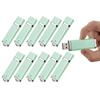 Fillinlight 10PCS Pack Светло-зеленый прямоугольник зажигалки Shape USB Flash Drive USB 2.0 Pen Drive Flash Drive fillinlight 10pcs pack светло зеленый прямоугольник зажигалки shape usb flash drive usb 2 0 pen drive flash drive