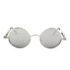 Vintage Women Steampunk Sunglasses Brand Design золотые и черные солнцезащитные очки старинные круглые круглые очки для мужчин UV gafas de sol