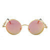 Vintage Women Steampunk Sunglasses Brand Design золотые и черные солнцезащитные очки старинные круглые круглые очки для мужчин UV gafas de sol