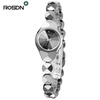 ROSDN TOP Brand Luxury Women Bracelet Watches Gift Set Fashion Women Dress wrist watch Ladies Quartz Rose Gold Watch Waterproof top luxury brand bracelet watches women rose gold quartz watch for women rhinestone stainless steel wristwatches female clock