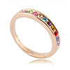 yoursfs ® 18k rose позолоченные кристалл