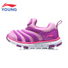 Li Ning детская обувь детская гусеница детская обувь для мужчин и женщин детская детская спортивная обувь YKAN036-1 Ning snow / Flint blue 30 LI-NING KIDS детская обувь