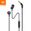 JBL LIVE 100 Стерео наушники-вкладыши Наушники Наушники с мобильным телефоном Спортивные наушники Компьютерные игровые наушники с Michael Call Black jbl live 100 стерео наушники вкладыши наушники сотовый телефон наушники спортивные наушники компьютерные игровые наушники с michael call red