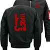leBron James Bomber Летная летающая куртка Зимняя утолщение Теплые молнии Мужские куртки Аниме Мужские повседневные пальто james goldstein повседневные брюки