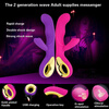 Новый Wave Messenger USB Charge AV Rod Rabbit Dildo Vibrator Двойной вибрационный G Spot Sex Toy для женщин Взрослый секс-игрушка Sex Products pretty love 10 frequency vibrating dildo strapon silicone vibrator sex toys for woman sex machine g spot vibrators for women