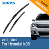 SUMKS Wiper Blades for Hyundai IX35 24&16 Fit Hook Arms 2010 2011 2012 2013 2014 2015 auto paper auto take up reel system for all roland sj sc fj sp300 540 640 740 vj1000