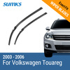 SUMKS Wiper Blades for Volkswagen Touareg 26&26 Fit Side Pin Arms 2003 2004 2005 2006 auto paper auto take up reel system for all roland sj sc fj sp300 540 640 740 vj1000