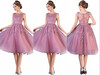Элегантный Sheer O Neck Lace Short Bridesmaid Dresses Тюль аппликация из бисера Жемчуг Линия Формальные приглашения Променадные платья bb кремы чистая линия bb крем