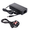 COOLM AC DC 24V 4A Power adapter Supply 96W Charger 5.5mm x 2.5mm + US / AU / EU / UK Cable Cord Высокое качество с новой микросхемой IC 1mean well original hvg 100 24b 24v 4aa meanwell hvg 100 24v 96w single output led driver power supply b type