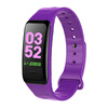 Красочный экран Smart Bracelet Heart Heart Heart Monitor Monitor Fitness Sports Tracker pedometer heart rate monitor calories counter led digital sports watch fitness for men women outdoor military wristwatches