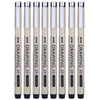 Золотые годы (Genvana) рисунок иглы пера G-0950T (8 разветвленным Set) черный