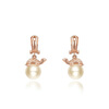 Yoursfs® 18K Gold Plated Clean Pearl Chortoise Clip на ювелирных изделиях из ювелирных изделий с серьгой