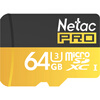Карта памяти Netac 64G UHS-I U3 для карт памяти TF (micro-SD) joanne jooan видеонаблюдение карты 64g памяти посвященное хранение пожизненной гарантия совместимости карт tf