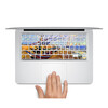 geekid @ MacBook клавиатура пропуск порт MacBook Pro клавиатура наклейки ключи в американском стиле, кожа мак воздух наклейки эйвери клавиатуры, защитник клавиатура