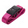 MyMei Koffergurt Suitcase combination lock / TSA lock luggage belt luggage strap luggage belt strap belt cord rope black for suitcase travel luggage strap 2m