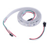 WS2811 5050 RGB Светодиодные полосы света Водонепроницаемый Адресный Tube DC5V Белый Shell