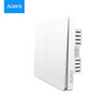 MI Aqara Wall Switch Xiaomi Control Mijia App Умный дом Пульт дистанционного управления ZigBee (Без нейтрального - Двойная кнопка) пульты умный дом saver пульт умный дом