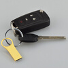 Gold Metal Key USB Flash Drive Mini 2.0 Pen Drive 32GB waterproof usb 2 0 flash drive mini metal pen drive 16gb gold