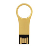 Gold Metal Waterproof USB 2.0 Flash Drive Pen Drive 64GB waterproof usb 2 0 flash drive mini metal pen drive 16gb gold