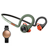 Plantronics BackBeat FIT беспроводного стерео музыка Bluetooth гарнитура спортивной яркий зеленый + несоответствие SHINE2 умный браслет из розового золота комбинированных пакетов