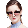 BLUEKIKI YEUX cateye fashion sunglasses women polarized mirror vintage glasses пальто алонзо d’imma fashion studio