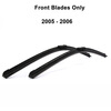 Wiper Blades for Volkswagen Caddy 24&18 2005 2006 2007 2008 2009 2010 2011 2012 2013 2014 wiper blades for volkswagen t5 transporter 24