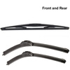 Wiper Blades for Toyota Corolla Verso 2 26&16 Fit Hook Arms 2004 2005 2006 2007 2008 2009 фаркоп avtos на toyota verso 2008 тип крюка a г в н 1250 75кг ty 24