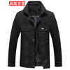 Футбольные куртки Jeep Jackets Мужские отвороты Slim Мужские куртки Дикие повседневные куртки куртки 17048ZJ66 Черный 3XL мужские куртки мужские куртки мужские куртки мужские куртки мужские куртки 601513 черный 170 92a