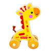 Fisher Fisher Price Маленькие образовательные раннего детства игрушка животных телеги - маленький жираф FP1006 fisher price образовательные игрушки сложены радуга кубок k7166