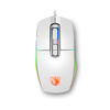 -Benz (Sades) проводная мышь Aurora механическая игра лол (зеркальная белый) RGB Wrangler стиль игровой Jedi выжить CF CF вспомогательный курица макропрограммирование мыши wrangler механическая мышь кабель usb макро програмирование игра мышь мышь