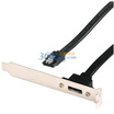 ORICO AC-S2EX1 Seiko black eSATA single-port baffle