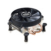CoolerMaster Shark V200 CPU Cooler INTEL platform 2 heat pipe silent fan low height with silicone grease