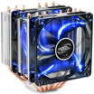 Kyushu Fengshen DEEPCOOL big frost tower CPU radiator multi-platform 6 heat pipe intelligent temperature control dual 12CM fan with silicone grease mute