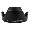 JJC LH-73B Hood Canon 700D 750D 760D 70D 7DM2 Kit EF-S 18-135mm f 35-56 IS STM Lens Hood Replacement EW-73B
