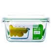 Jingdong Supermarket Beitez BestHA heat-resistant glass crisper square 1000ml oven refrigerator microwave oven for lunch boxes RLF-1000