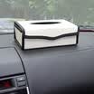 Car kiss imitation crocodile folding tissue box car household pumping gray box