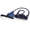 Kingshare USB30 four-port expansion card set KS-U3P2U2A