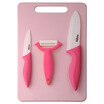 Ceramics MYCERA ceramic cutting board set four-piece kitchen household baby food knife watermelon knife rose red TC03R
Ceramics MYCERA ceramic cutting board set four-piece kitchen household baby food knife watermelon knife rose red TC03R