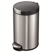 Jingdong Supermarket Yike EKO Classic series Stainless steel pedal trash cans Mute home kitchen bathroom room hotel with cover clamshell trash cans 9624MT sand steel 7L
Jingdong Supermarket Yike EKO Classic series Stainless steel pedal trash cans Mute home kitchen bathroom room hotel with cover clamshell trash cans 9624MT sand steel 7L