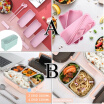 90010001300 ML Spoon Dinnerware Bento Box Food Storage Container Eco-Friendly Lunch Box Portable Stainless Steel Bento Box