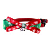 Pet Xmas Christmas Party Neck Pajaritas Corbatas Para Perros Bowknot Collar Collar Ajustable Para Carnaval De Navidad