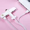 Biaz USB Splitter 20 High Speed ​​One Tow Four Interfaces 1 Meter Notebook Desktop Computer Car 4 Port Hub HUB Converter HUB15-White Air Force One