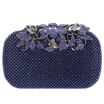 Fawziya Flower Purses With Rhinestones Crystal Evening Clutch Bags